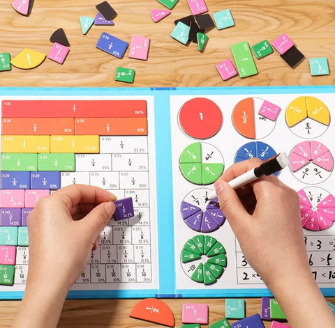Montessori Matematik Öğrenimi için Mıknatıslı Oyun
